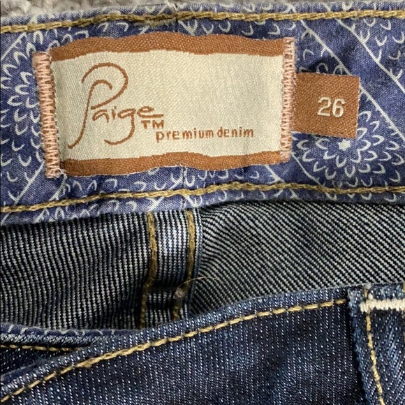 Paige Premium Low Rise Bootcut Jeans, 26 - Picture 5 of 7